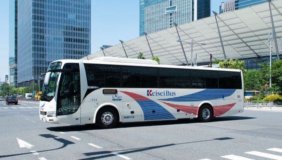 Keisei bus ZKS4 AC Seater Utomhusfoto