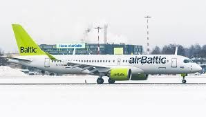 AirBaltic Economy outside photo