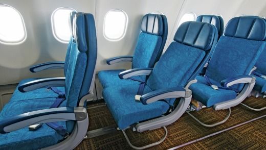 Hawaiian Airlines Economy Innenraum-Foto