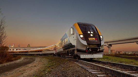 Via Rail Canada Economy Фото снаружи
