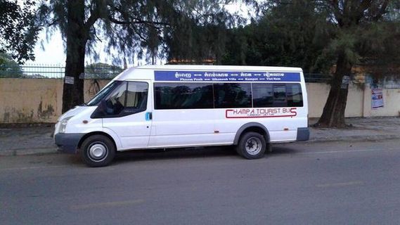 Champa Tourist Bus Minivan Diluar foto
