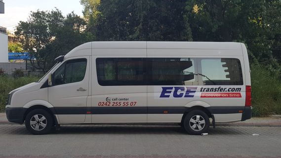 Ece Transfer Minibus 13pax Dışarı Fotoğrafı