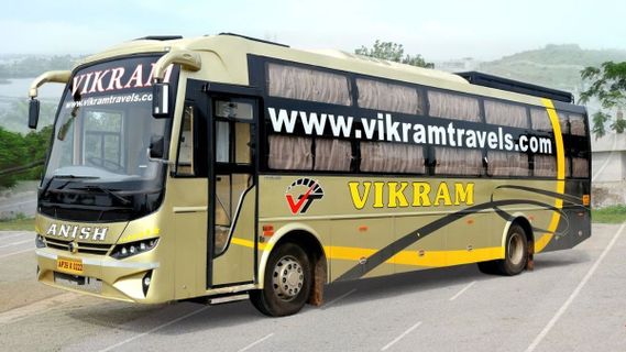 Vikram Travels Non-AC Seater Dışarı Fotoğrafı