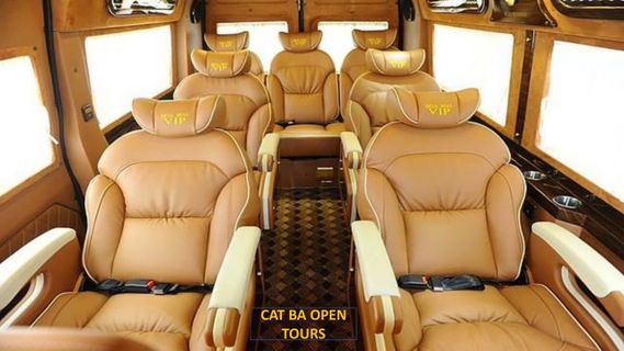 Cat Ba Open Bus Limousine and Ferry Limousine 9 inside photo