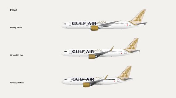 Gulf Air Bahrain Economy outside photo