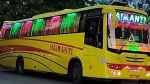 Haimanti Bus Service Non-AC Seater عکس از خارج