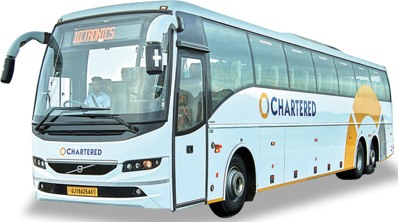 Chartered Bus AC Sleeper Utomhusfoto