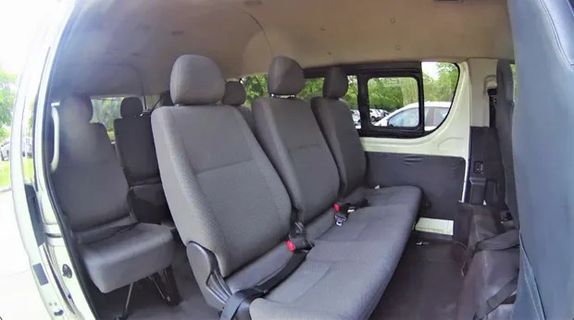 RideCR Minivan binnenfoto