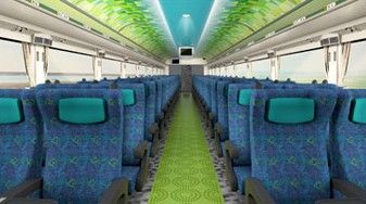 G Train First Class Seat Innenraum-Foto