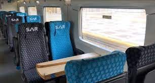 SAR East Train Economy Class Innenraum-Foto