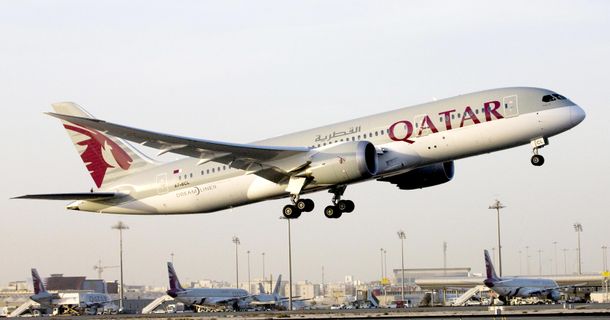 Qatar Airways Economy Dışarı Fotoğrafı