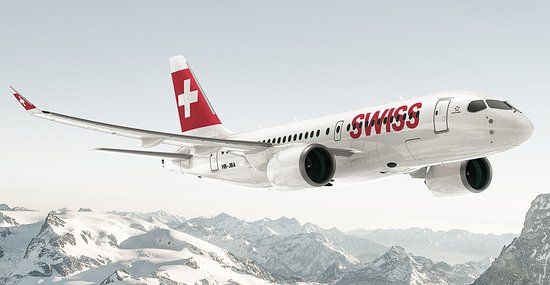 Swiss International Air Lines Economy Utomhusfoto