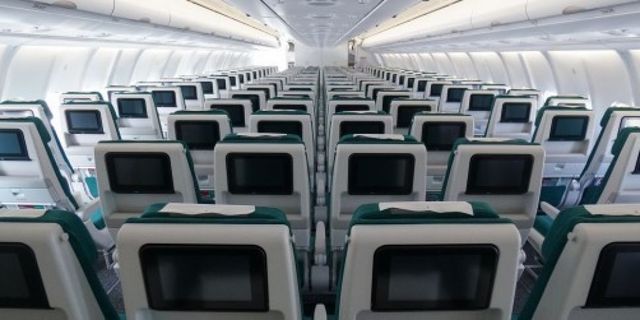 Aer Lingus Economy fotografija unutrašnjosti