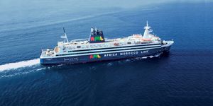 Africa Morocco Link Ferry Diluar foto