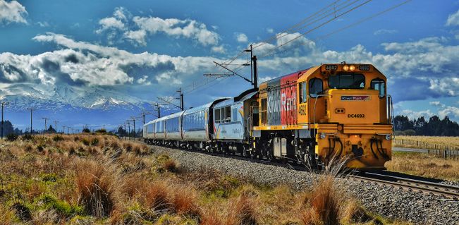 New Zealand Rail First Class Seat Utomhusfoto