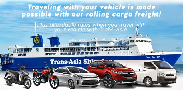 Trans Asia Roro Vehicle Booking 4W Sedan (4W with 4 doors) inside photo