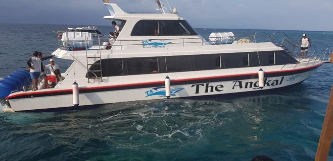 The Angkal Fastboat Speedboat Diluar foto