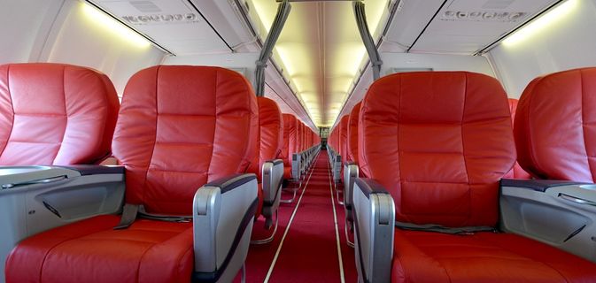 Regent Airways Economy binnenfoto