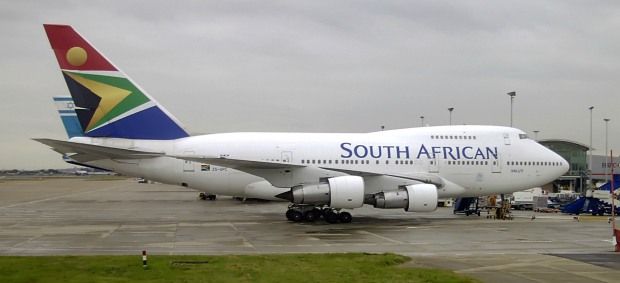 South African Airways Economy buitenfoto