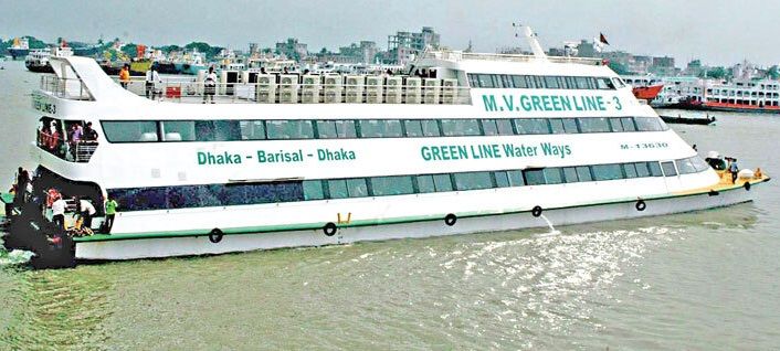 MV Green Line Ferry Utomhusfoto