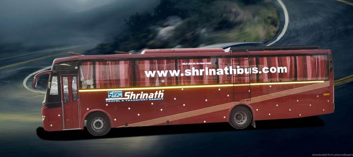 Shrinath Transport Agency AC Sleeper عکس از خارج
