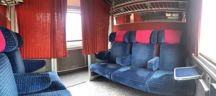 ONCF Second Class Seat Innenraum-Foto