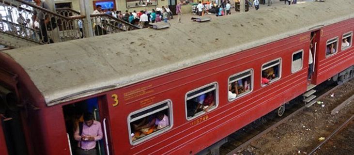 Sri Lanka Railway Third Class Reserved Seats luar foto