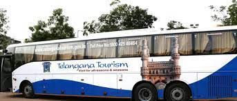 Telangana Tourism A/C Semi Sleeper عکس از خارج