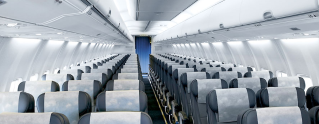 Jet Airways Economy dalam foto
