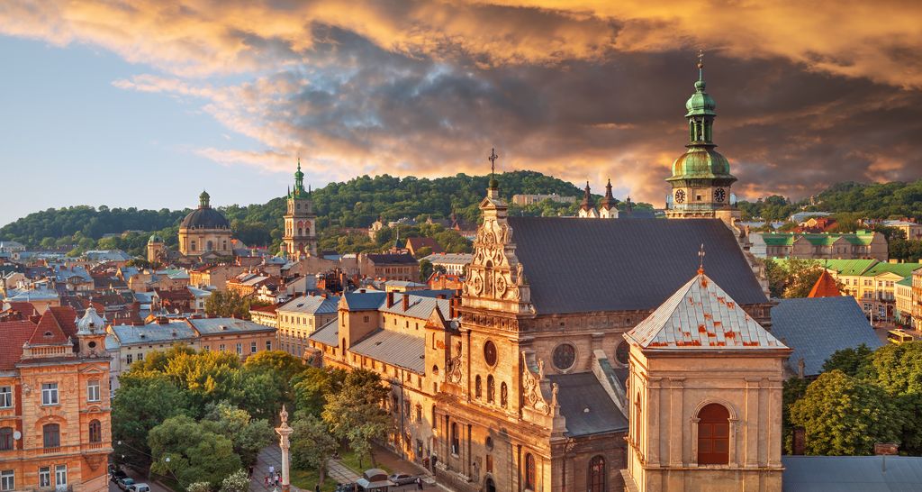 Prague to Lviv