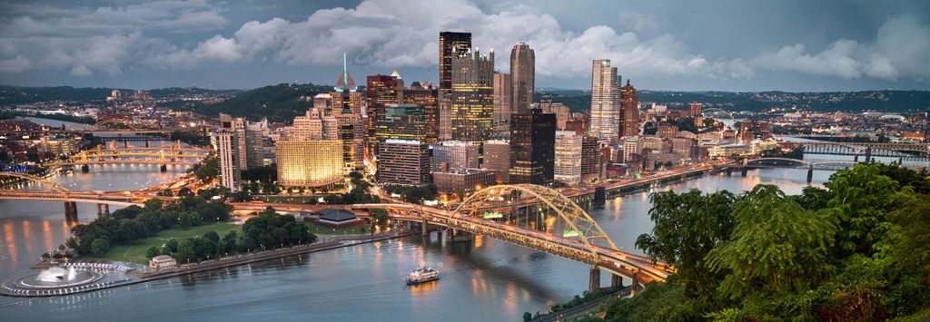 Newark a Pittsburgh
