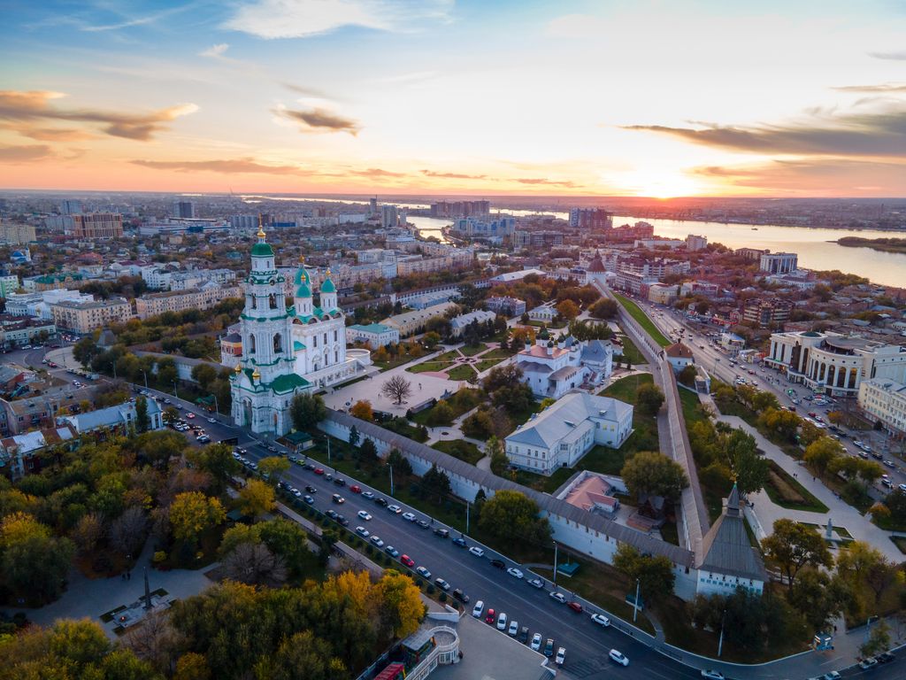 Moscow ke Astrakhan